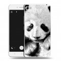 Дизайнерский пластиковый чехол для Lenovo S90 Панды