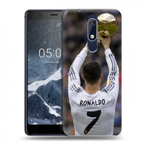 Дизайнерский пластиковый чехол для Nokia 5.1