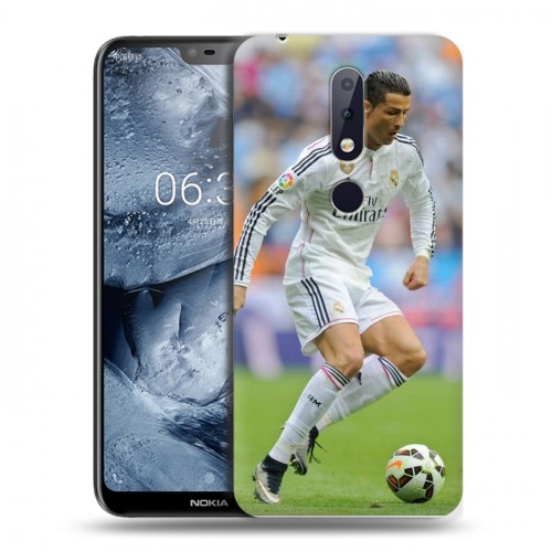 Дизайнерский силиконовый чехол для Nokia 6.1 Plus