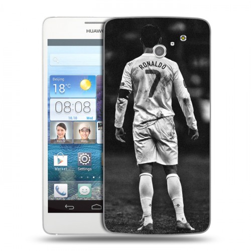 Дизайнерский пластиковый чехол для Huawei Ascend D2