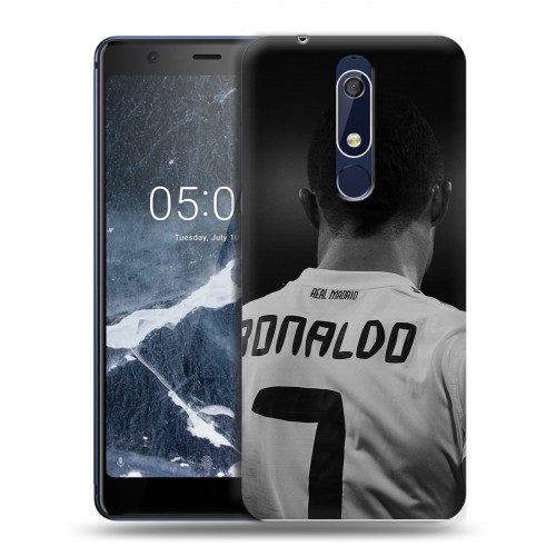 Дизайнерский пластиковый чехол для Nokia 5.1