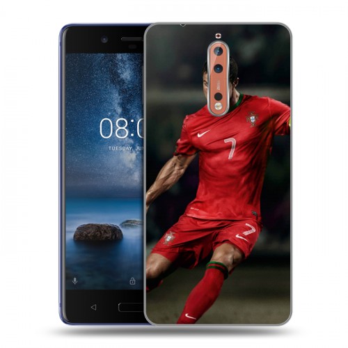 Дизайнерский пластиковый чехол для Nokia 8