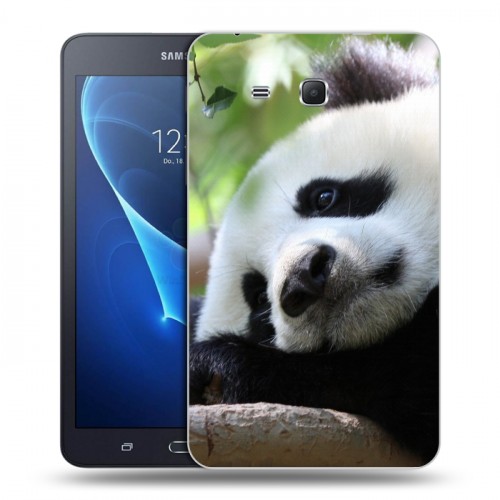Дизайнерский силиконовый чехол для Samsung Galaxy Tab A 7 (2016) Панды