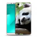 Дизайнерский пластиковый чехол для OPPO A83 Панды