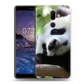 Дизайнерский пластиковый чехол для Nokia 7 Plus Панды