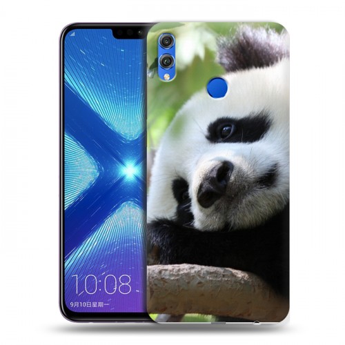 Дизайнерский силиконовый чехол для Huawei Honor 8X Панды