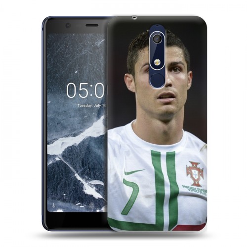 Дизайнерский пластиковый чехол для Nokia 5.1