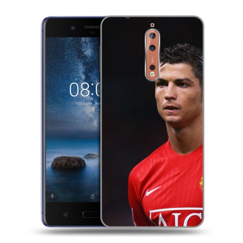 Дизайнерский пластиковый чехол для Nokia 8