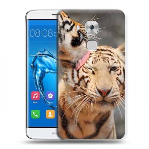 Дизайнерский пластиковый чехол для Huawei Nova Plus Тигры