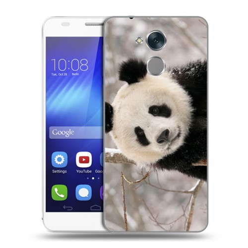 Дизайнерский пластиковый чехол для Huawei Honor 6C Панды