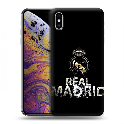 Дизайнерский силиконовый чехол для Iphone Xs Max