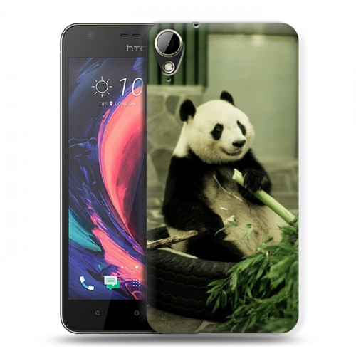 Дизайнерский пластиковый чехол для HTC Desire 10 Lifestyle Панды
