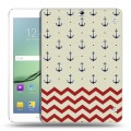 Дизайнерский силиконовый чехол для Samsung Galaxy Tab S2 9.7 Морские шаблоны