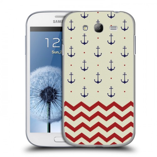 Дизайнерский пластиковый чехол для Samsung Galaxy Grand Морские шаблоны