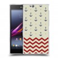 Дизайнерский пластиковый чехол для Sony Xperia Z Ultra  Морские шаблоны