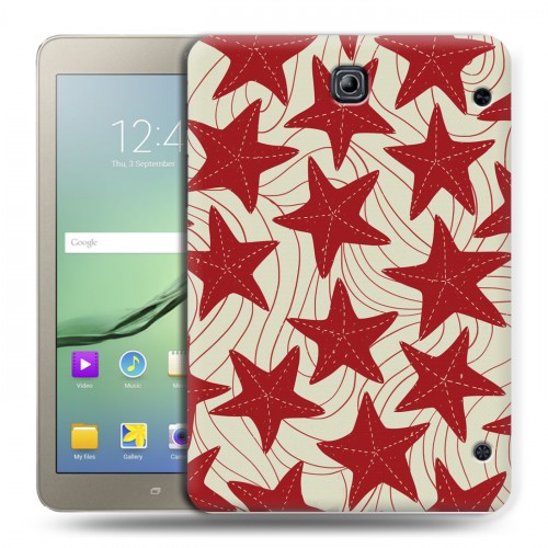 Дизайнерский силиконовый чехол для Samsung Galaxy Tab S2 8.0 Морские шаблоны