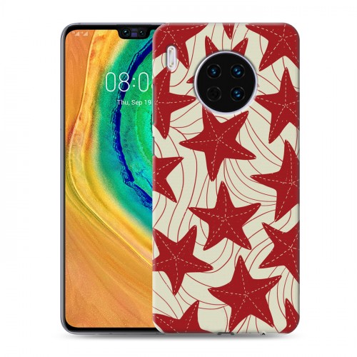 Дизайнерский пластиковый чехол для Huawei Mate 30 Морские шаблоны