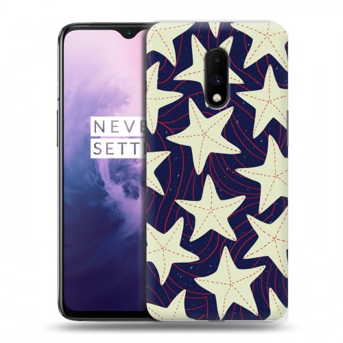 Дизайнерский пластиковый чехол для OnePlus 7 Морские шаблоны