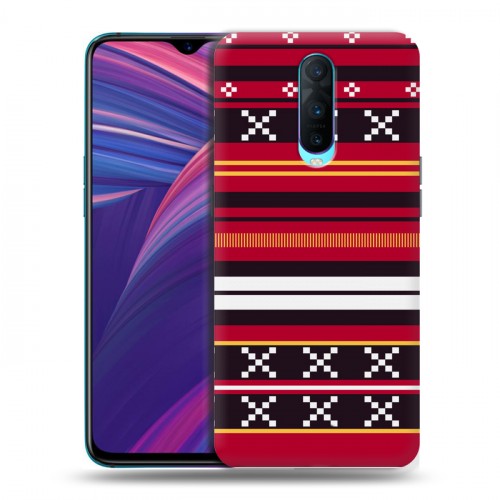 Дизайнерский пластиковый чехол для OPPO RX17 Pro Этнические мотивы