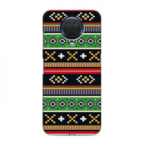 Дизайнерский силиконовый чехол для Nokia G20 Этнические мотивы