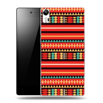 Дизайнерский силиконовый чехол для Lenovo Vibe Shot Этнические мотивы (на заказ)