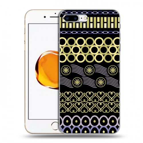 Дизайнерский силиконовый чехол для Iphone 7 Plus / 8 Plus Мультикультурная этника