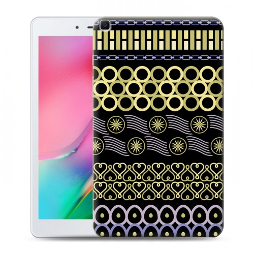 Дизайнерский силиконовый чехол для Samsung Galaxy Tab A 8.0 (2019) Мультикультурная этника