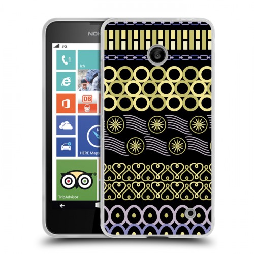 Дизайнерский пластиковый чехол для Nokia Lumia 630/635 Мультикультурная этника