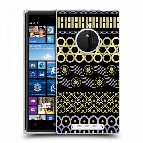 Дизайнерский пластиковый чехол для Nokia Lumia 830 Мультикультурная этника