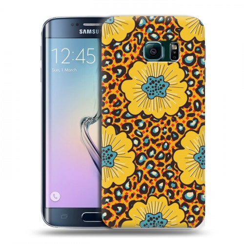 Дизайнерский пластиковый чехол для Samsung Galaxy S6 Edge Мультикультурная этника
