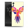 Дизайнерский пластиковый чехол для Sony Xperia XZs Попугаи