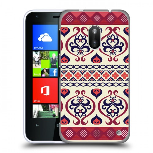 Дизайнерский пластиковый чехол для Nokia Lumia 620 Мультикультурная этника