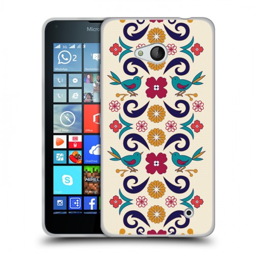 Дизайнерский пластиковый чехол для Microsoft Lumia 640 Мультикультурная этника