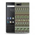 Дизайнерский пластиковый чехол для BlackBerry KEY2 Плетение индейцев