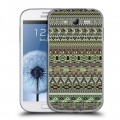 Дизайнерский пластиковый чехол для Samsung Galaxy Grand Плетение индейцев