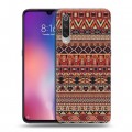 Дизайнерский силиконовый с усиленными углами чехол для Xiaomi Mi9 Плетение индейцев