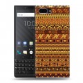 Дизайнерский пластиковый чехол для BlackBerry KEY2 Плетение индейцев