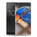 Дизайнерский пластиковый чехол для Sony Xperia L1 Попугаи