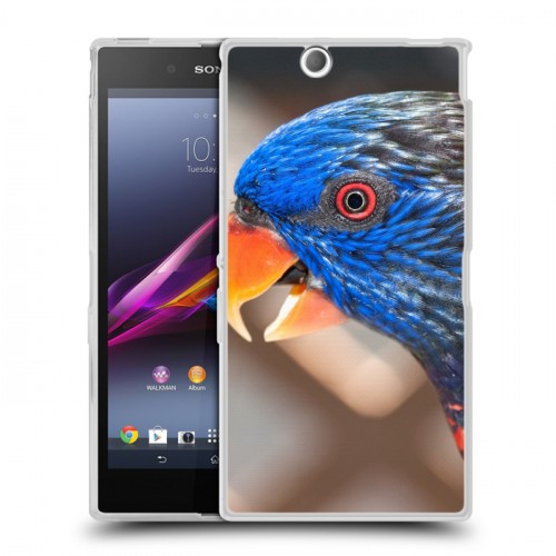 Дизайнерский пластиковый чехол для Sony Xperia Z Ultra  Попугаи