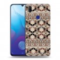 Дизайнерский пластиковый чехол для Vivo V11i Ацтек камуфляж