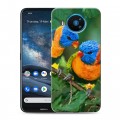 Дизайнерский силиконовый чехол для Nokia 8.3 Попугаи