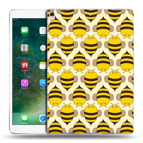 Дизайнерский силиконовый чехол для Ipad Pro 10.5 Пчелиные узоры