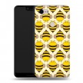 Дизайнерский силиконовый чехол для Google Pixel 3 XL Пчелиные узоры