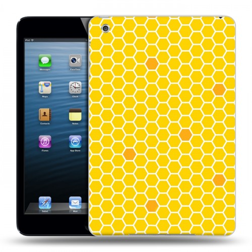Дизайнерский силиконовый чехол для Ipad Mini Пчелиные узоры