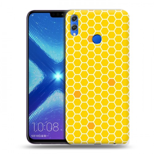 Дизайнерский силиконовый чехол для Huawei Honor 8X Пчелиные узоры