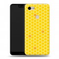 Дизайнерский силиконовый чехол для Google Pixel 3 XL Пчелиные узоры
