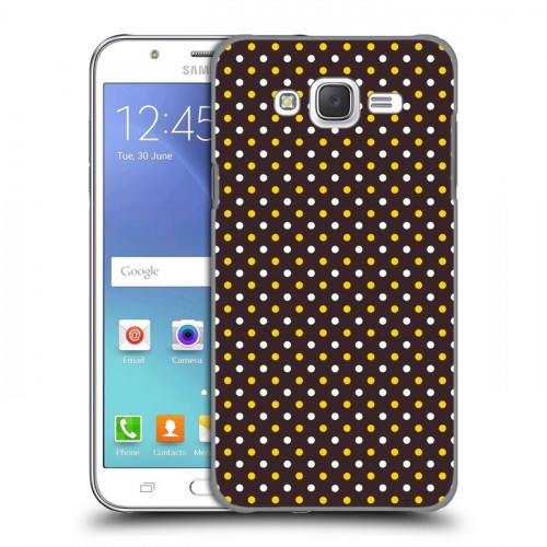 Дизайнерский пластиковый чехол для Samsung Galaxy J5 Пчелиные узоры