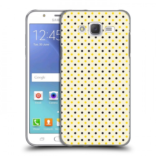 Дизайнерский пластиковый чехол для Samsung Galaxy J5 Пчелиные узоры