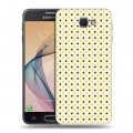 Дизайнерский пластиковый чехол для Samsung Galaxy J5 Prime Пчелиные узоры