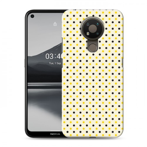 Дизайнерский пластиковый чехол для Nokia 3.4 Пчелиные узоры